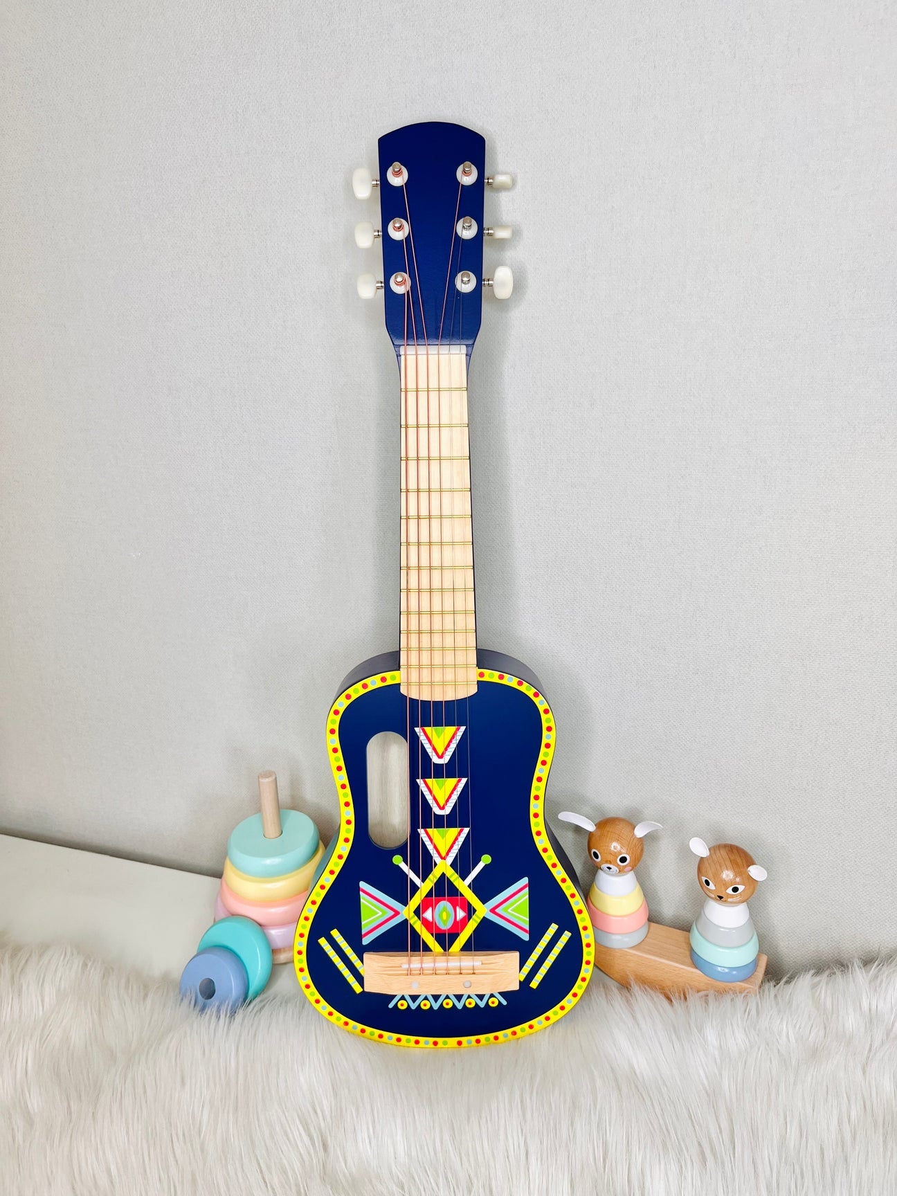 Animambo Guitar 🎸 by Djeco – Your Child’s First Guitar Adventure