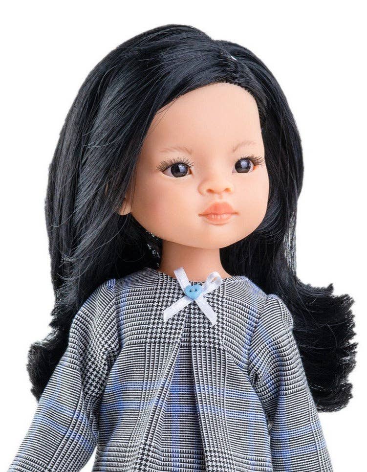 Las Amigas Doll in pyjamas - Liu in a box