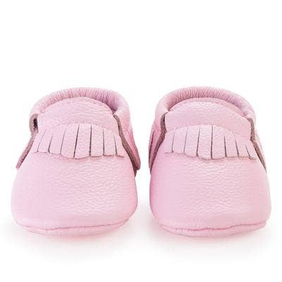 Light pink moccasins on sale