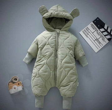 Annie & Charles® Warm Winter Jumpsuit (Mint Green)