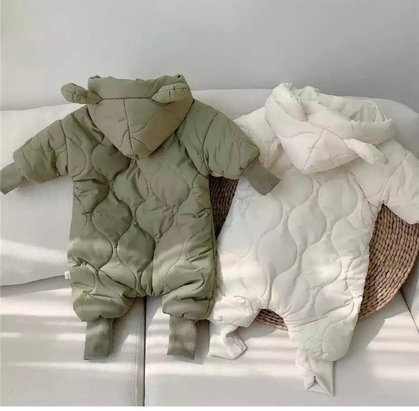 Annie & Charles® Warm Winter Jumpsuit (Mint Green)