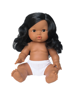 Aurora Mini Colettos Doll, Black Hair & Eyes