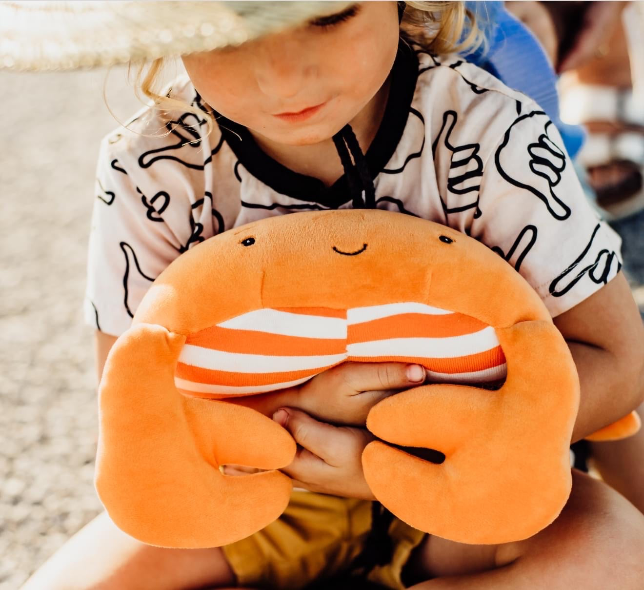 Happy Crab - Bunnies by the Bay