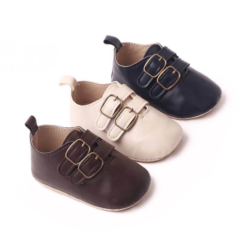 British Style Buckle Baby Shoes Baby Toddler Shoes