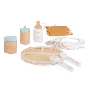 Doll Wooden Feeding Set