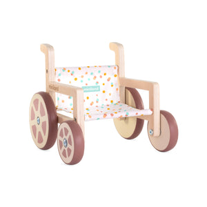 Miniland Doll Wooden Wheelchair