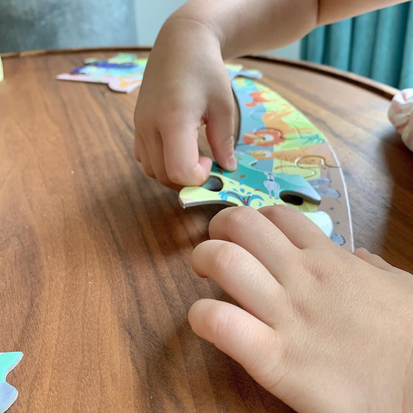 20pc Jigsaw in Shaped Box - Jungle