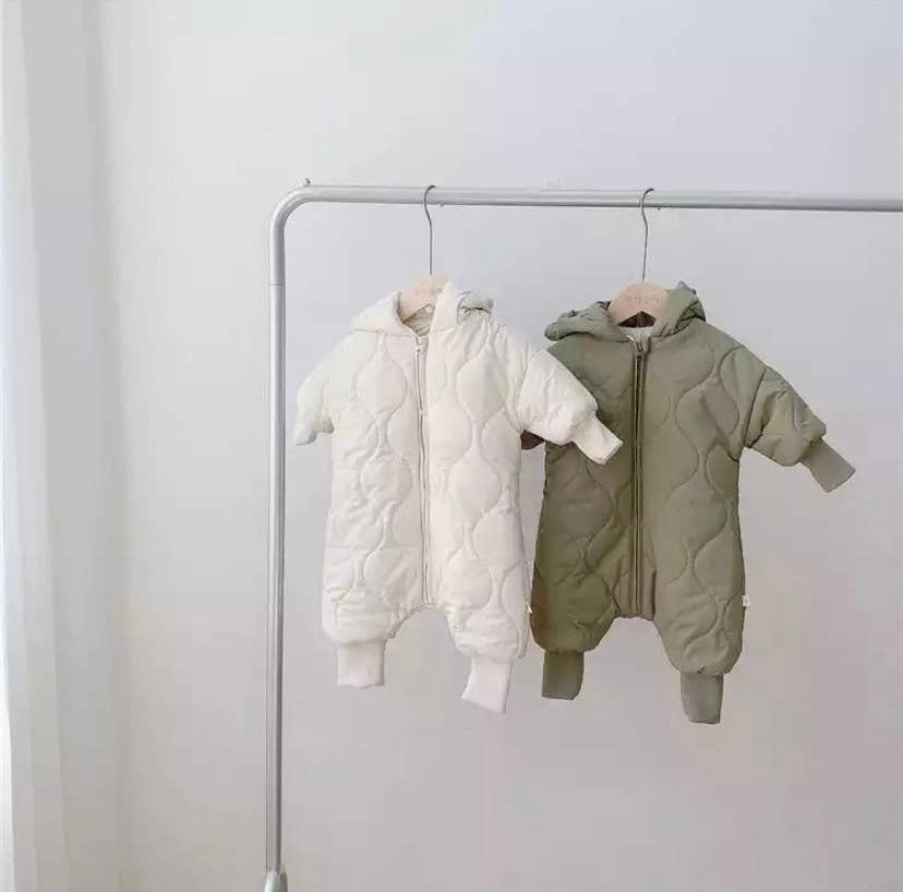 Annie & Charles® Warm Winter Jumpsuit (Mint Green)