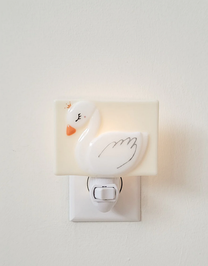 Sophia the Swan Nightlight by Veille Sur Toi