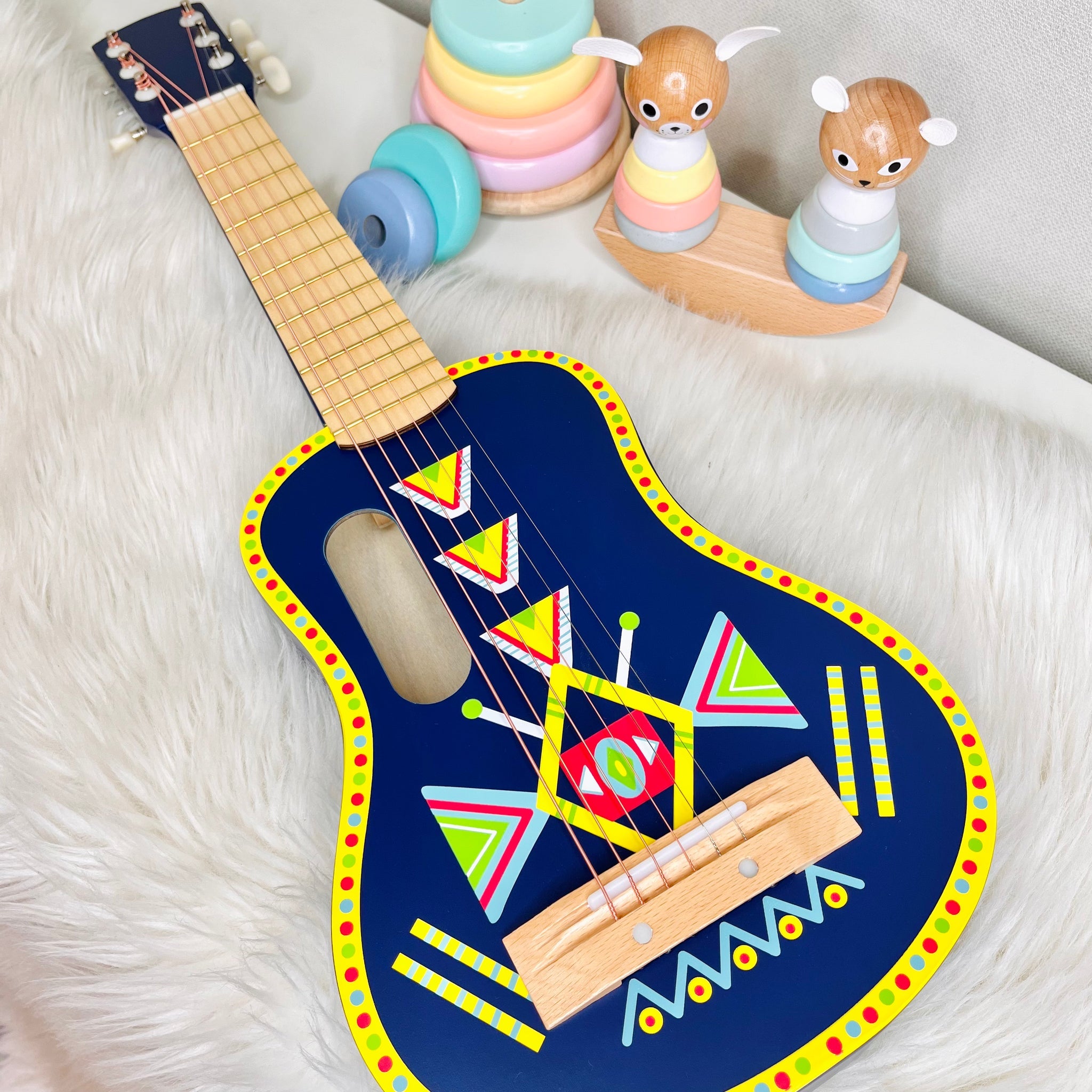 Animambo Guitar 🎸 by Djeco – Your Child’s First Guitar Adventure