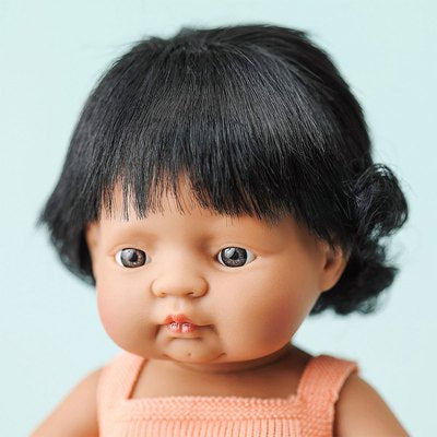 Latin American Baby Girl 38 cm by Miniland (Colourful Edition)