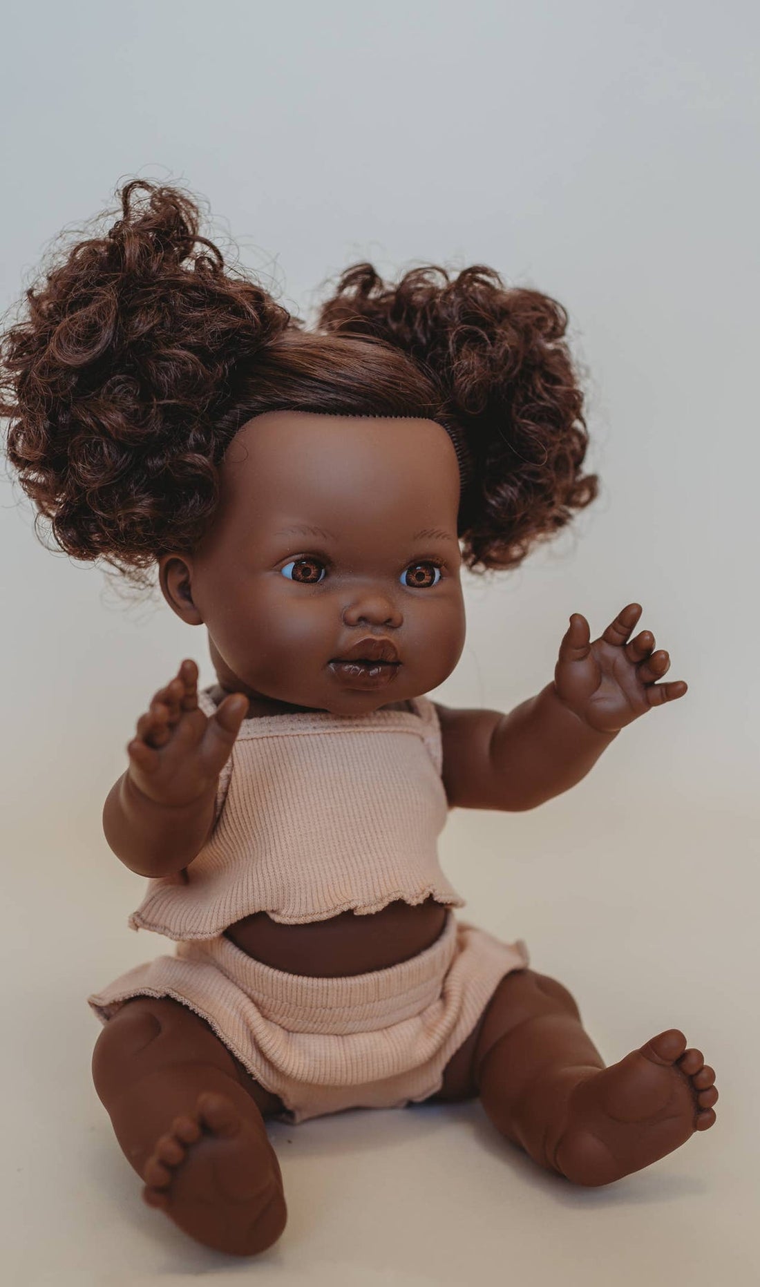 Jedda - African Anatomically Correct, Eco-Friendly Doll - Mini Colettos