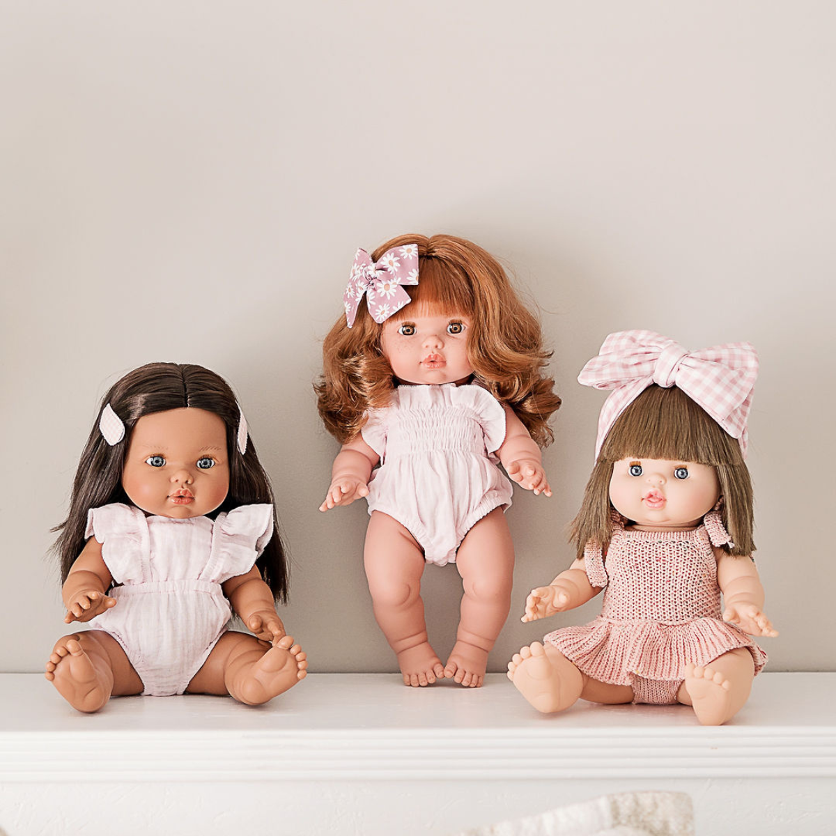 Isabel - Anatomically Correct Doll, Brown Hair & Blue Eyes