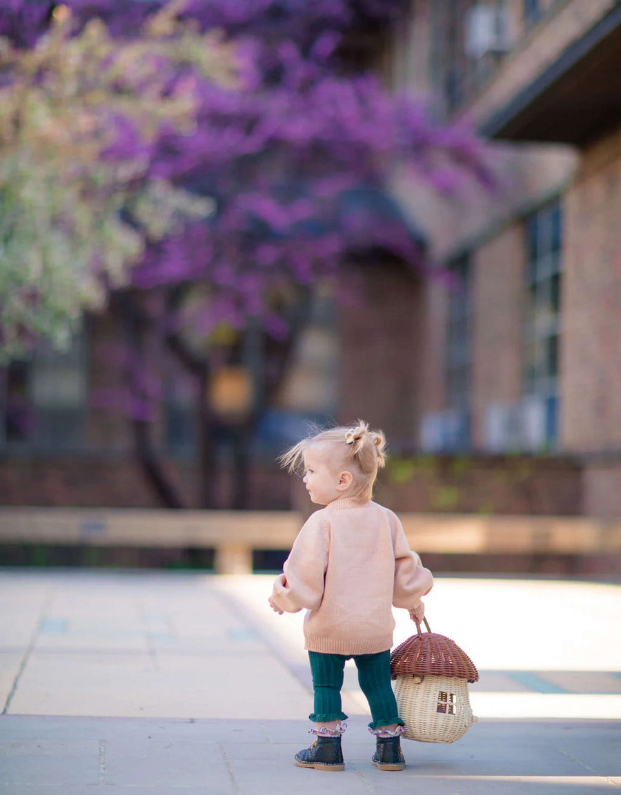 Mushroom House Basket - Poppie Toys