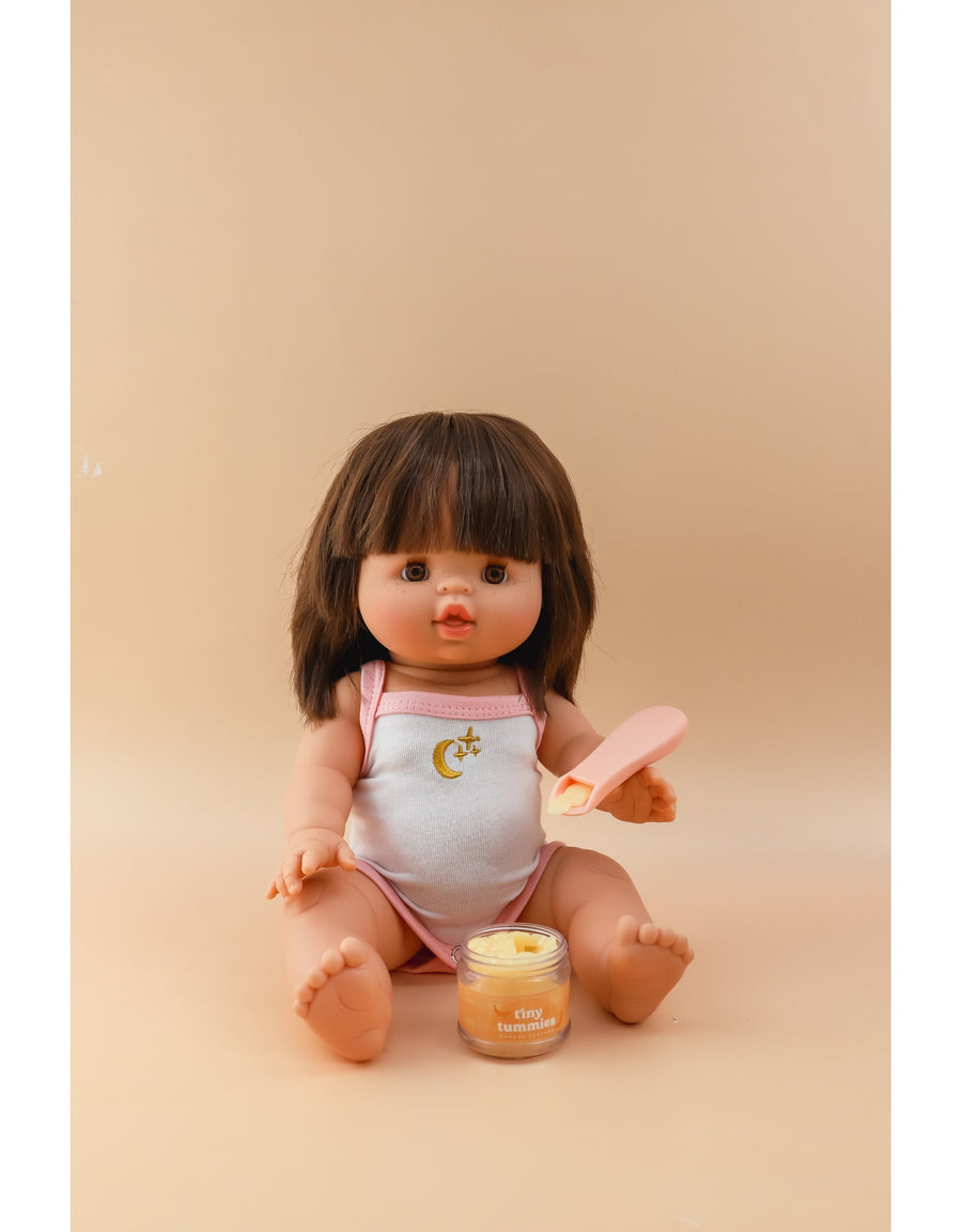 Tiny Tummies Banana Custard 🍌 Food Jar And Spoon Set - Tiny Harlow