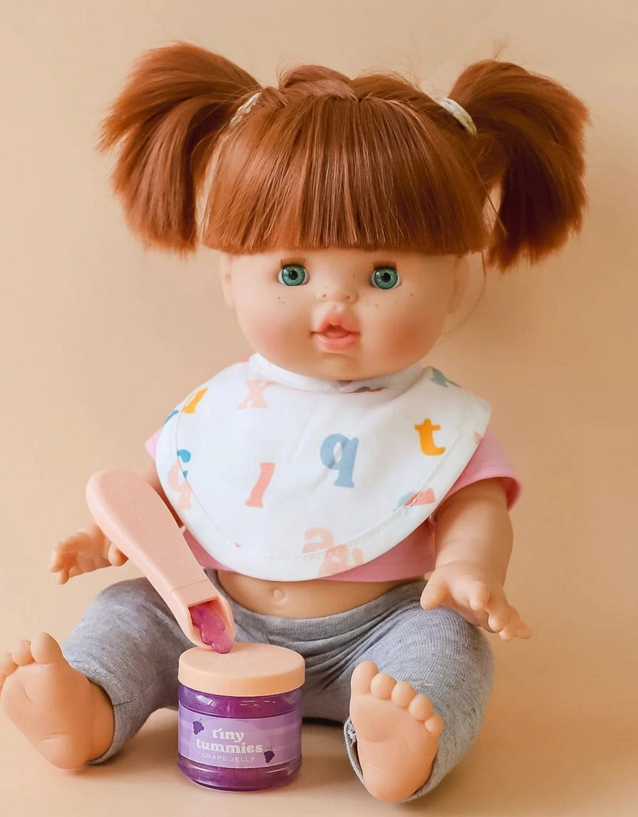 Tiny Tummies Grape Jelly 🍇 Food Jar And Spoon Set - Tiny Harlow