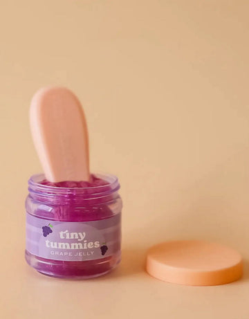 Tiny Tummies Grape Jelly 🍇 Food Jar And Spoon Set - Tiny Harlow