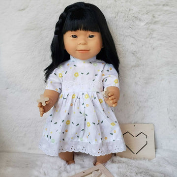 Asian Anatomically Correct Baby Girl Doll With Down Syndrome Features - Tyber