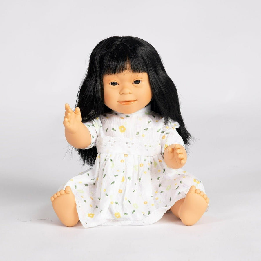 Asian Anatomically Correct Baby Girl Doll With Down Syndrome Features - Tyber