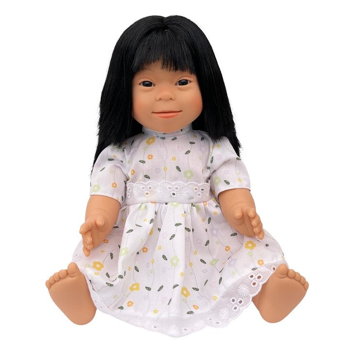 Asian Anatomically Correct Baby Girl Doll With Down Syndrome Features - Tyber