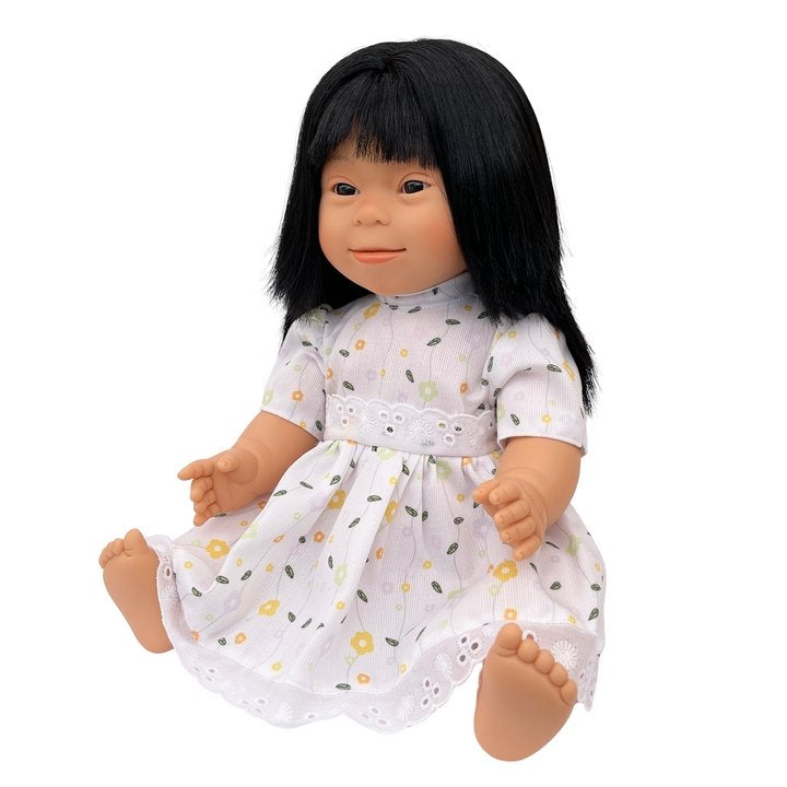 Asian Anatomically Correct Baby Girl Doll With Down Syndrome Features - Tyber