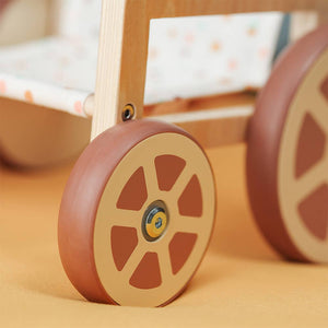 Miniland Doll Wooden Wheelchair