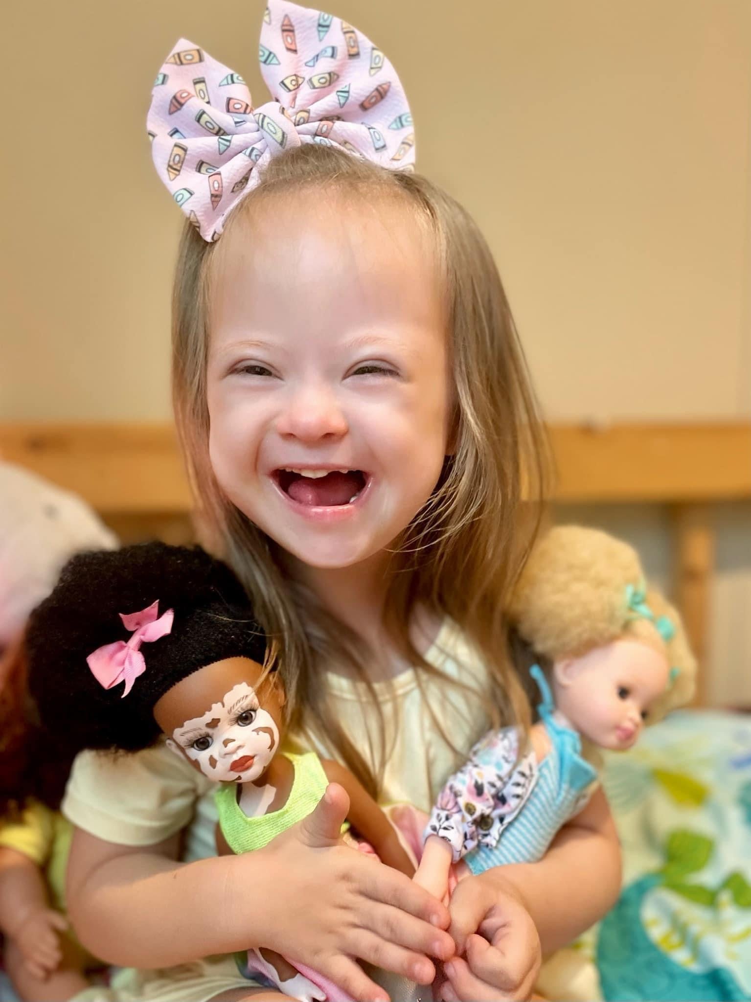 Zuri Afro Hair Doll with Albinism