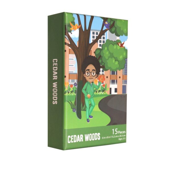 The Cedar Wood Puzzle by Puzzle & Bloom
