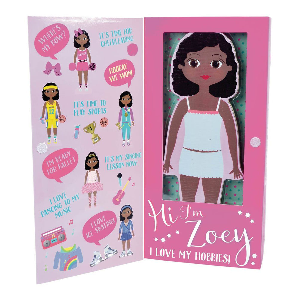 Magnetic Dress Up Character - Zoey - Floss & Rock