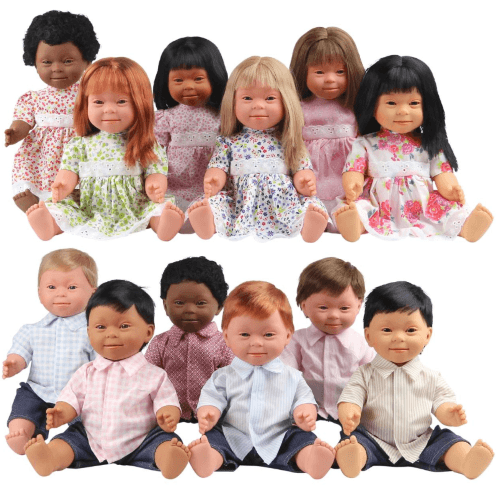 Baby Doll with Down Syndrome Boy - Asian