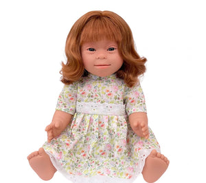 Baby Doll with Down Syndrome Girl – Red Hair