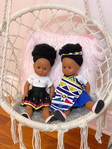 Nobuhle 50cm Afro Textured Hair Doll by Sibahle Collection