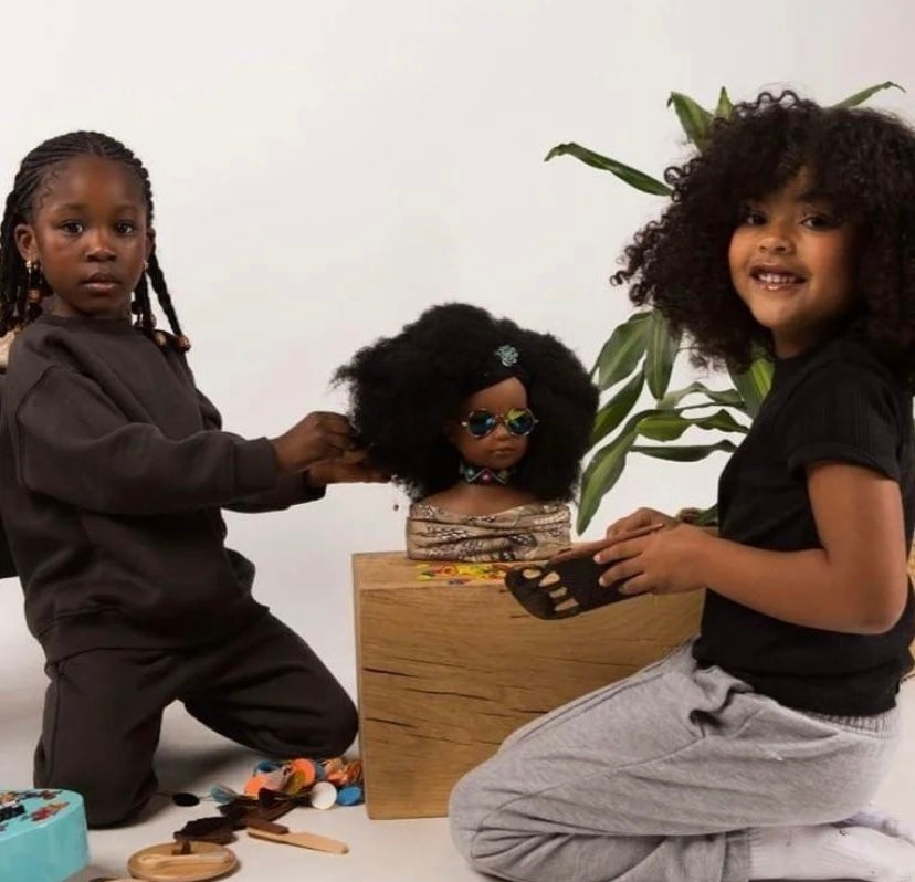 Urbi Dolls Textured Hair Styling Doll Head