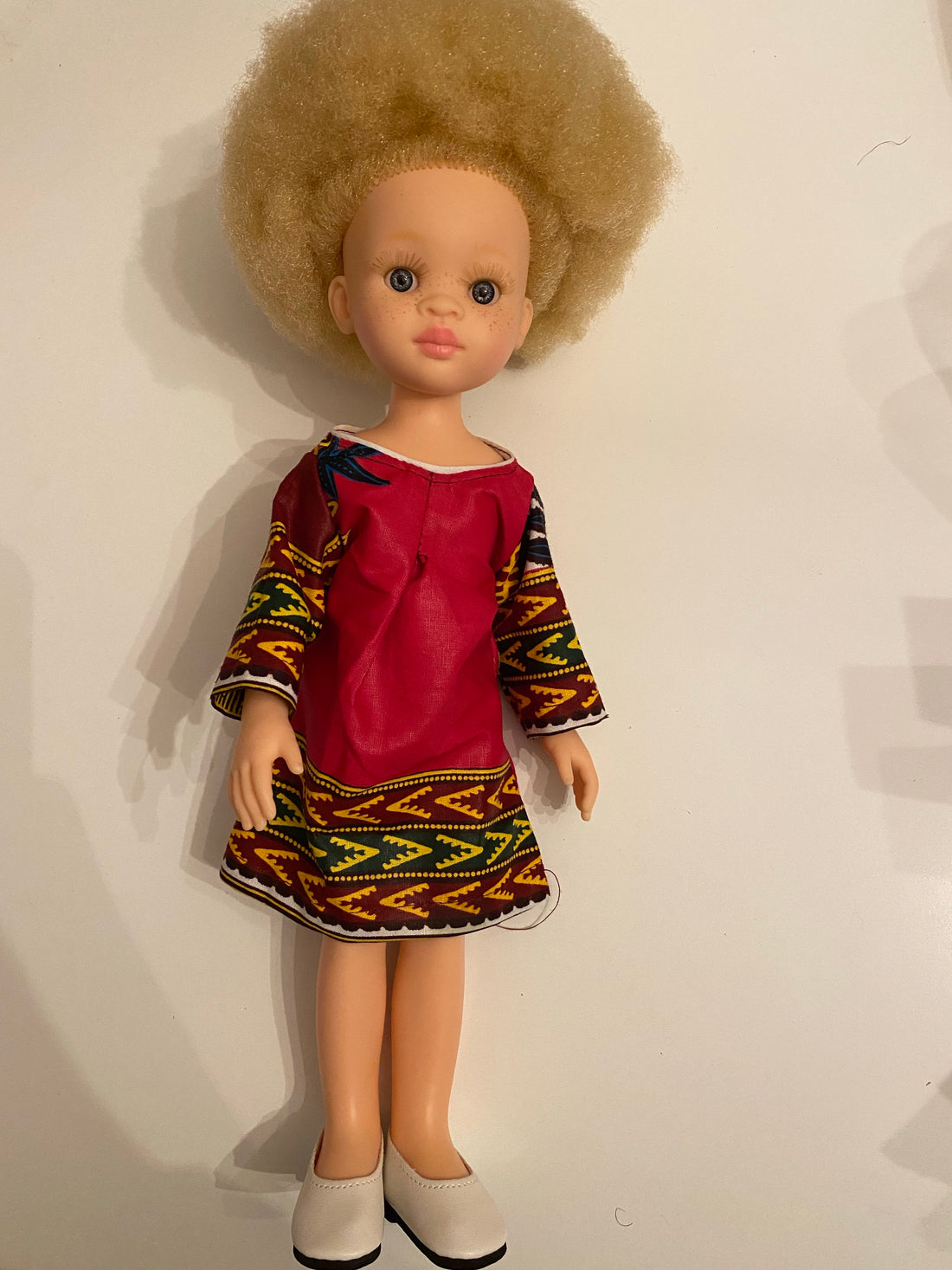 Zuri Afro Hair Doll with Albinism