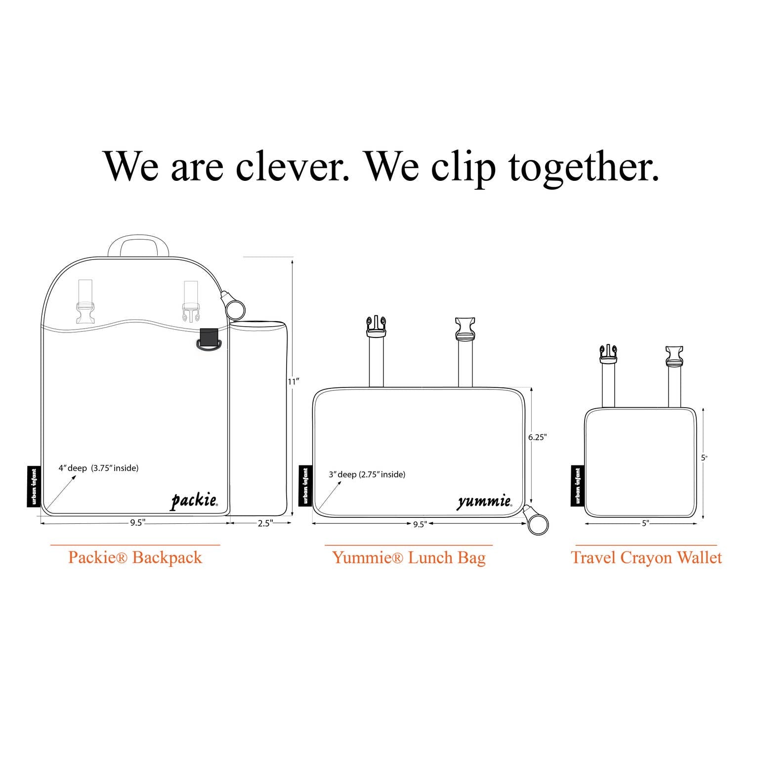 Urban Infant Packie Toddler Backpack - Violet