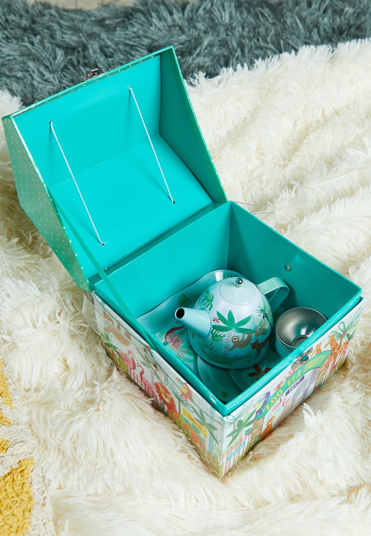 Jungle Tin Tea Set by Floss & Rock