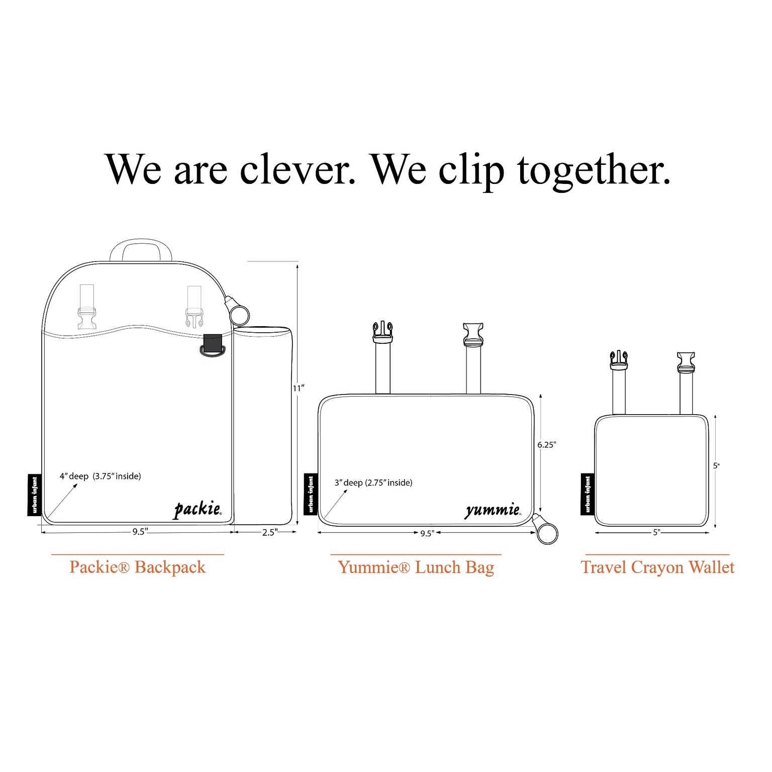 Urban Infant Yummie Toddler Lunch Bag - Violet