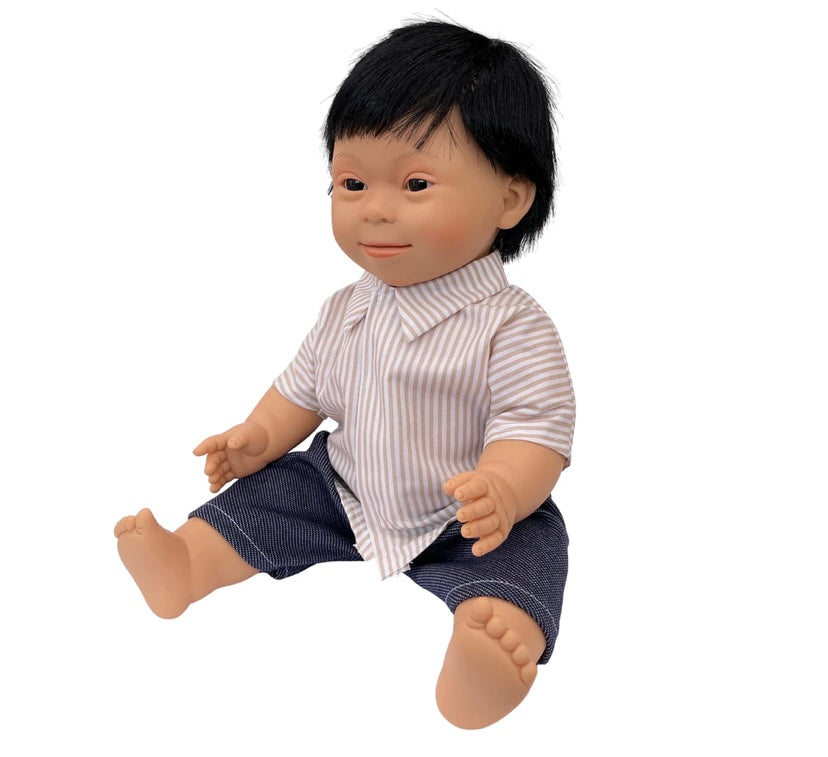 Baby Doll with Down Syndrome Boy - Asian