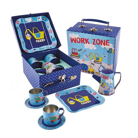 Construction Tea Tin Set by Floss & Rock