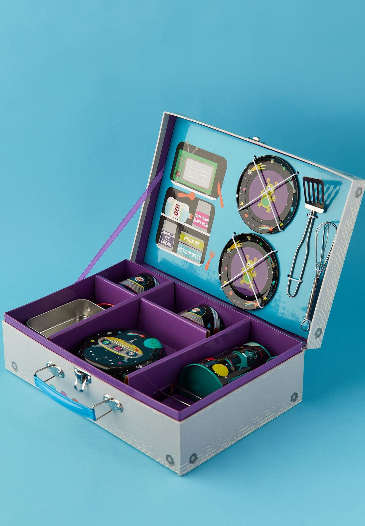 Space Tin Tea Set by Floss & Rock