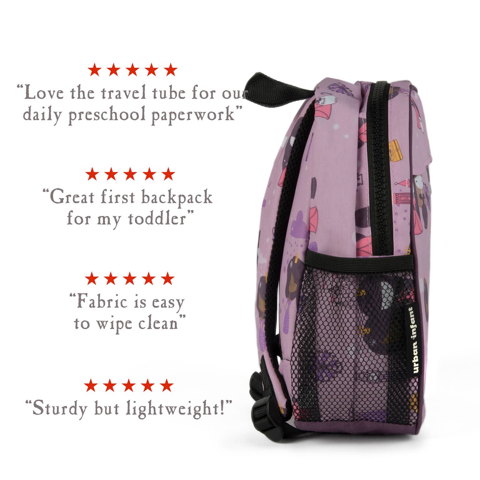 Urban Infant Packie Toddler Backpack - Violet