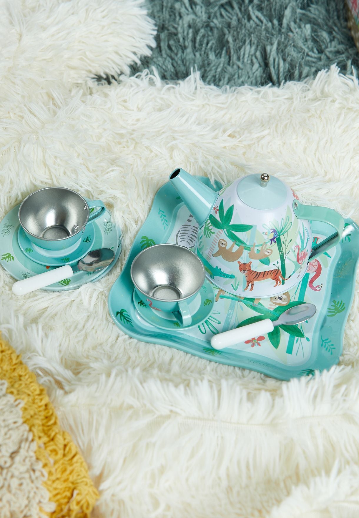 Jungle Tin Tea Set by Floss & Rock