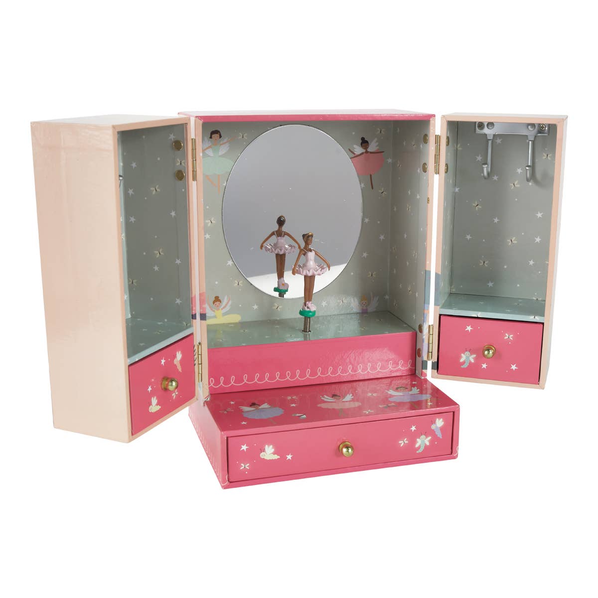 Musical Jewellery Box Wardrobe with Drawer - Enchanted