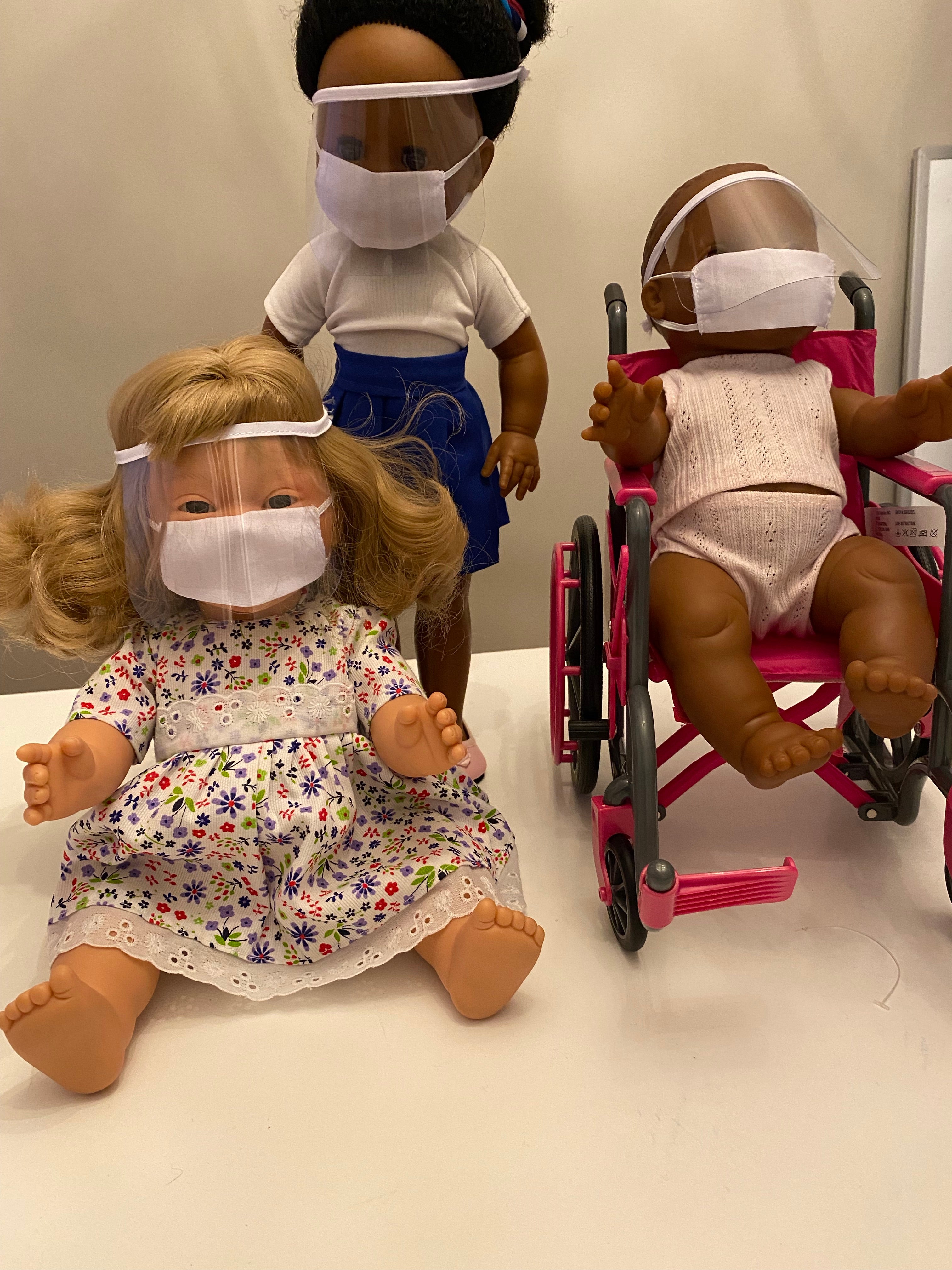 Doll Masks and Face Shields
