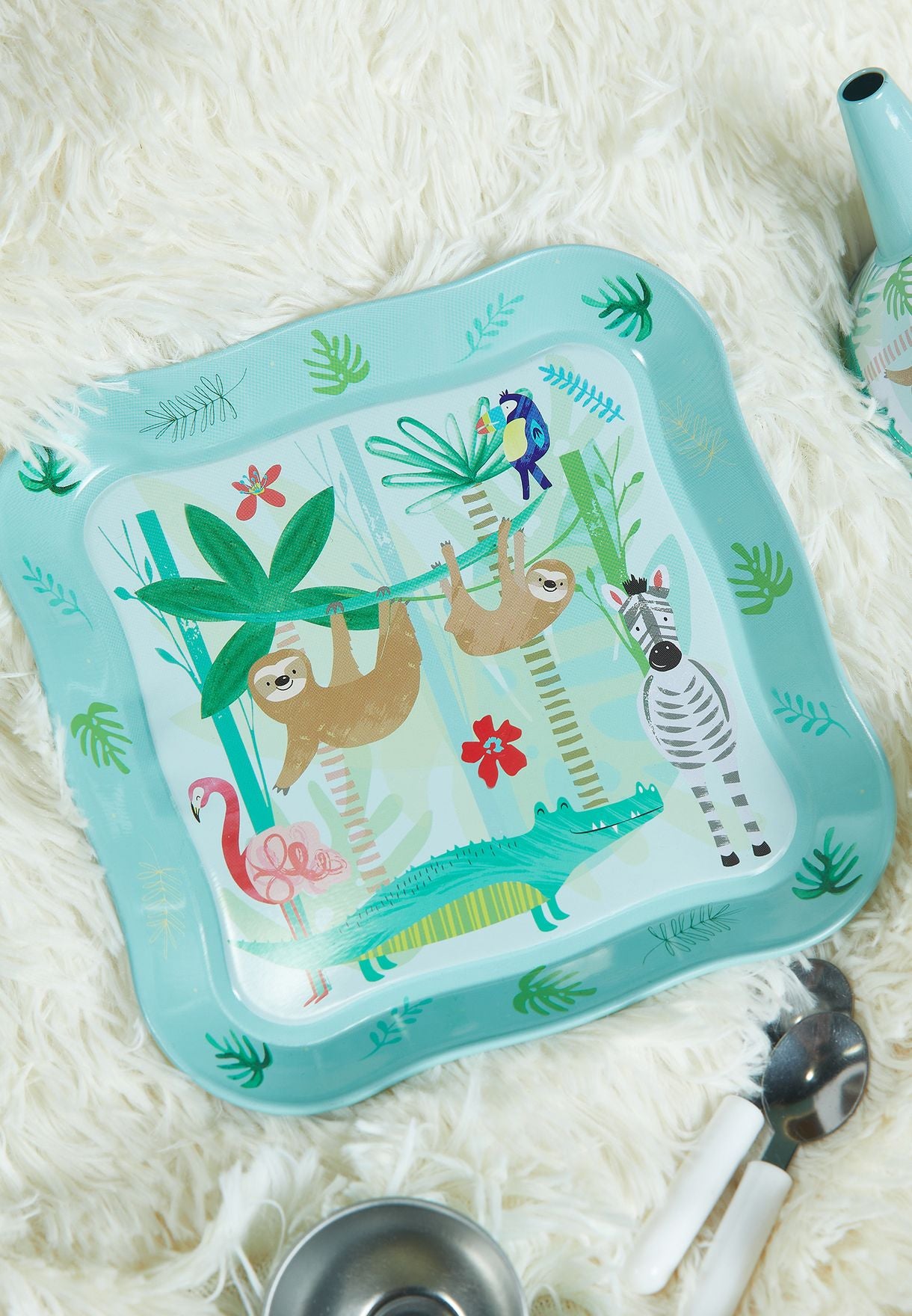 Jungle Tin Tea Set by Floss & Rock
