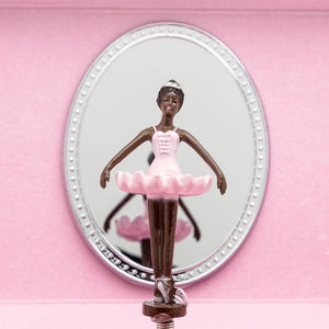 Nia Ballerina - Dressing Table | Black Ballerina Music Box🩰
