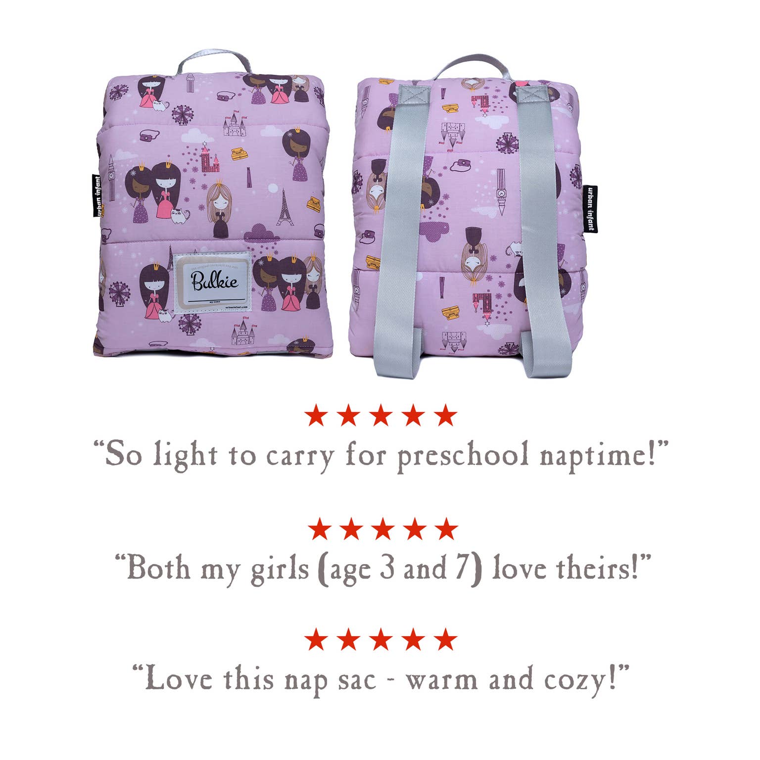 Urban Infant Bulkie™ All-Purpose Sleep Mat - Violet