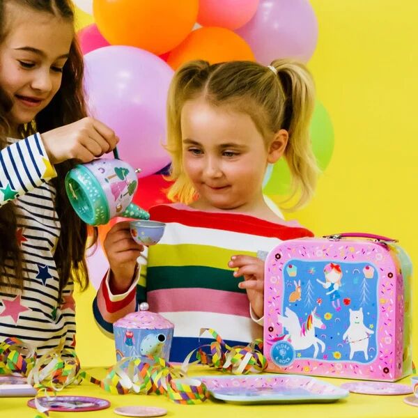 Rainbow Fairy 7pc Tin Tea Set - Floss & Rock