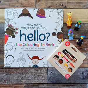 How Many Ways You Can Say Hello | The Colouring-in Book (Multilingual)