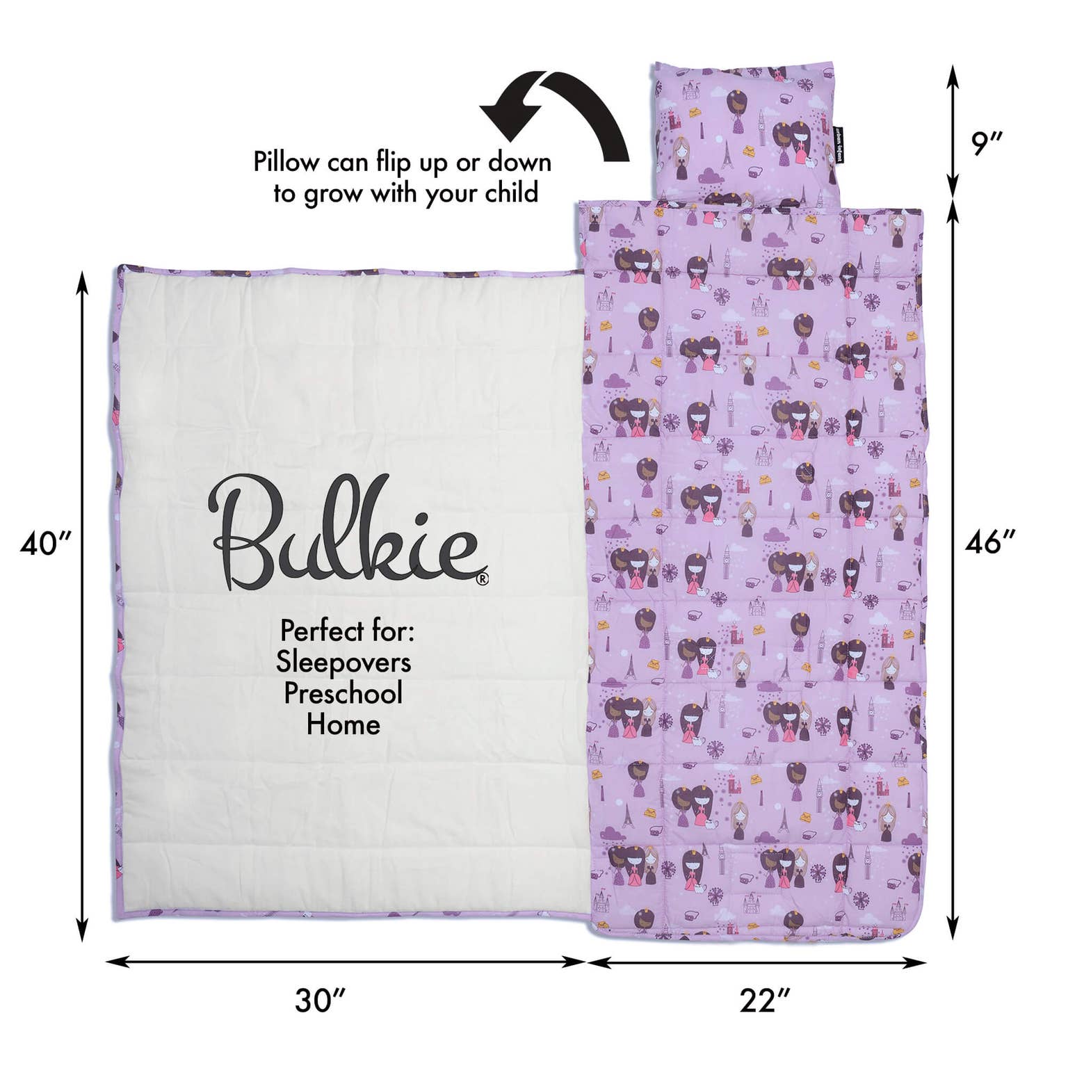 Urban Infant Bulkie™ All-Purpose Sleep Mat - Violet